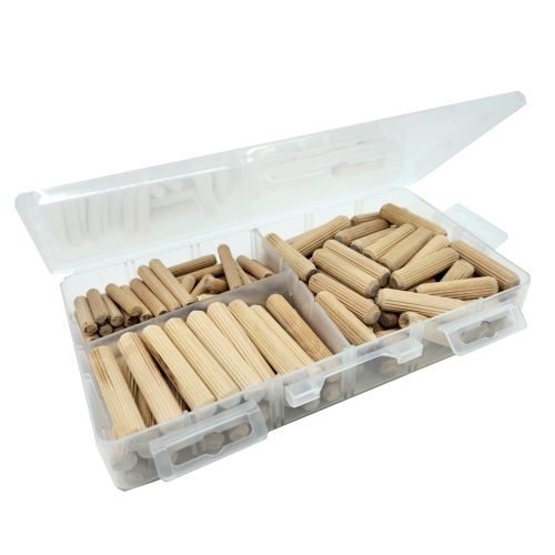 Assorted Fluted Dowel Pins Kit Midwest Dowel