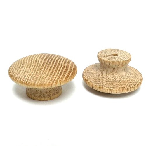 Oak Mushroom Knob - 1 3/4