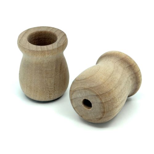 Small Birch Bean Pot Candle Cups - 1