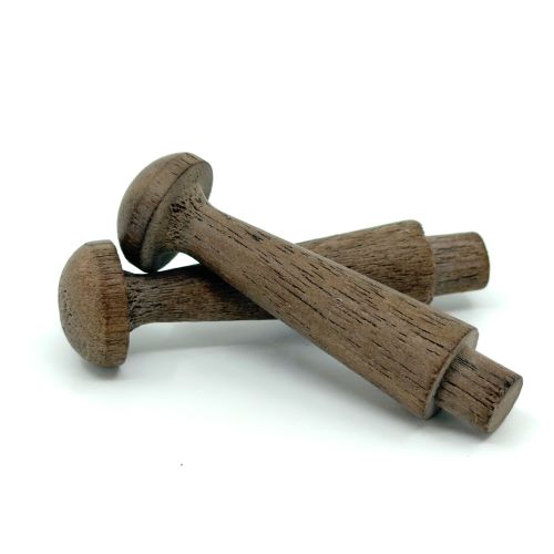 Mini Walnut Shaker Peg - 1-3/4