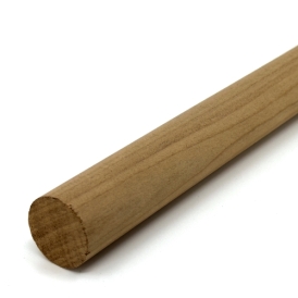 1-1/4'' x 48'' Wooden Hickory Dowel